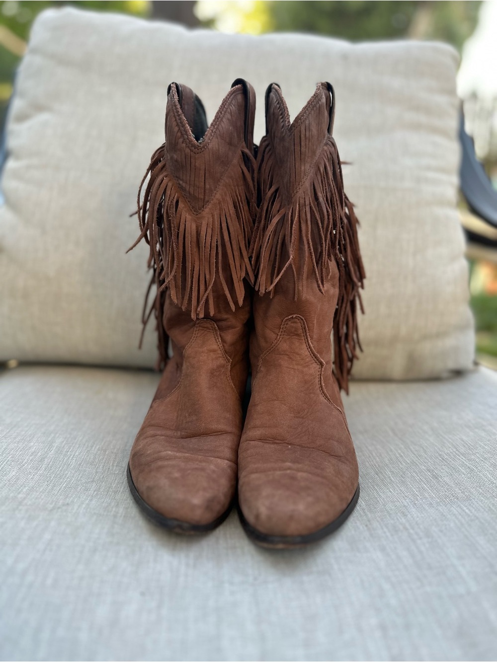 Laredo Fringe Cowboy Boots